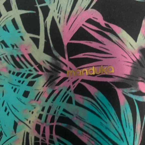 Manduka Tropical Leaf Print Leggings - Picture 3 of 7